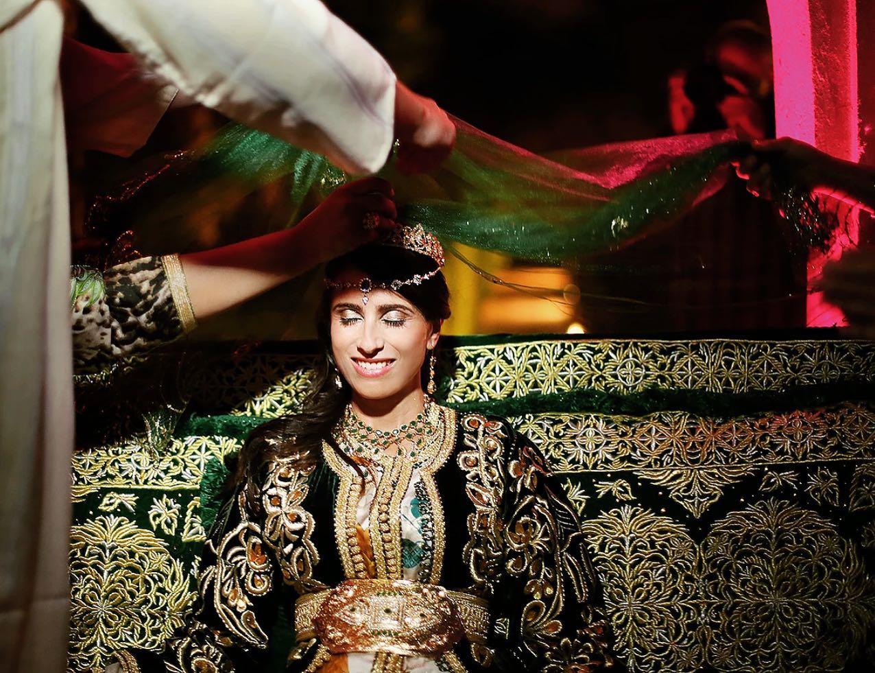 A wedding celebration in Marrakech
